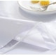 preview thumbnail 3 of 4, Premium (60" Wide) Clear Plastic Vinyl Fabric Table Cover Protector Tablecloth for Dining Room Table