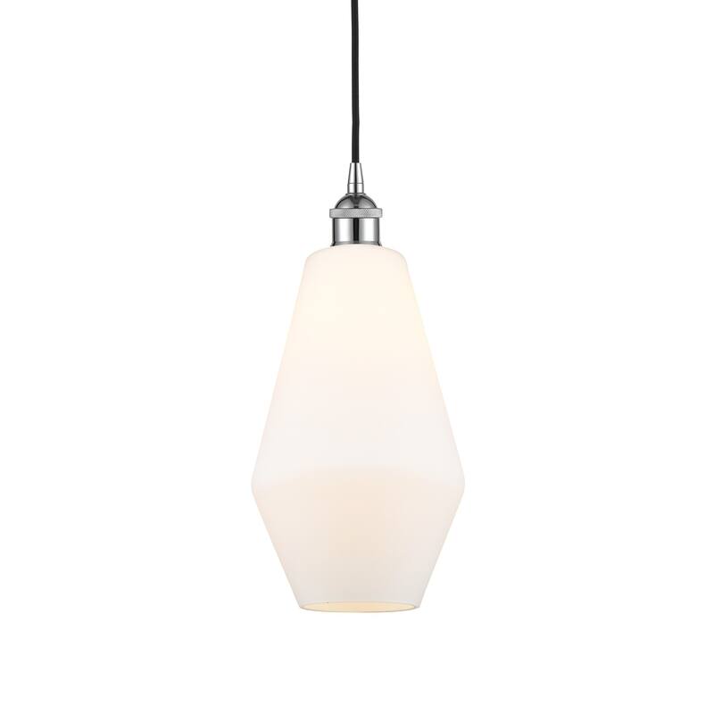 Innovations Lighting 616-1P-15-7 Cindyrella Pendant Cindyrella 7" Wide - Polished Chrome / Cased Matte White