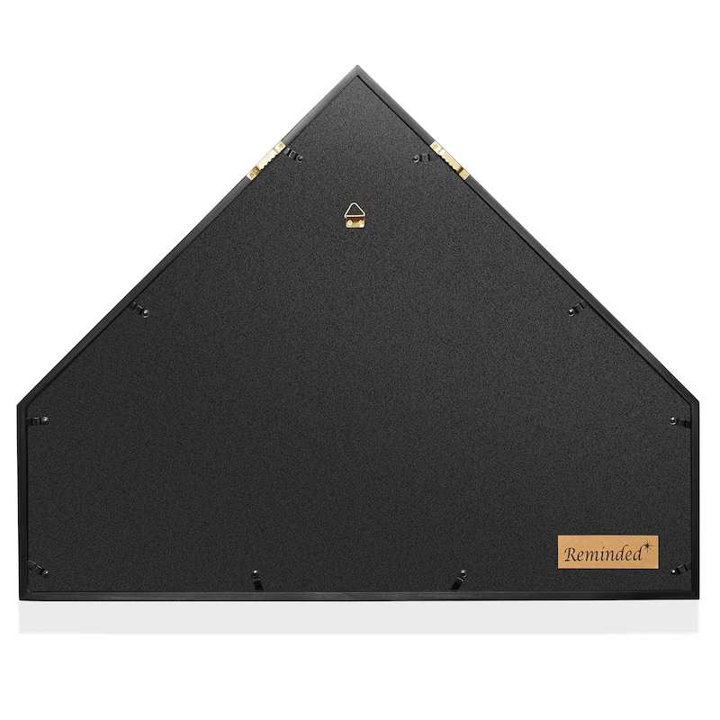 Military Medal and  Burial Flag Shadow Box Display Case