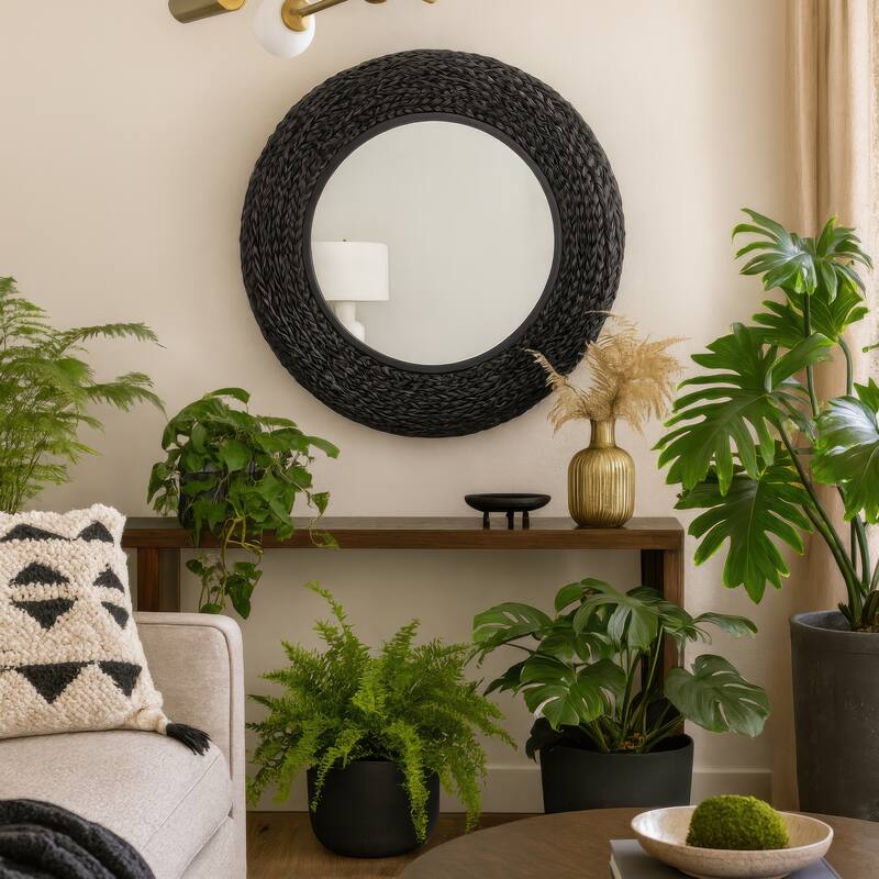 Varaluz Athena Round Wall Mirror