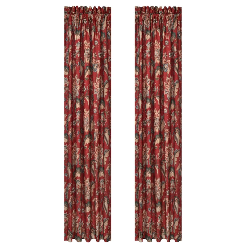 Enchanted Garden Window Panel Pair