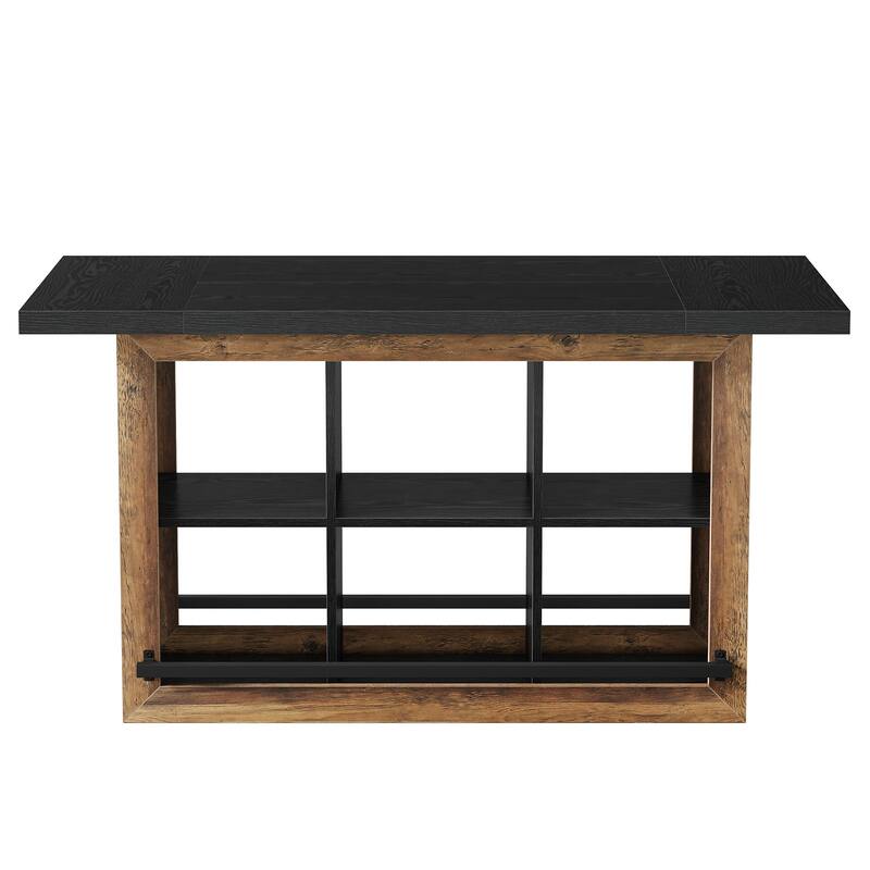 Kitchen Island with Storage, Counter Height Kitchen Island Table