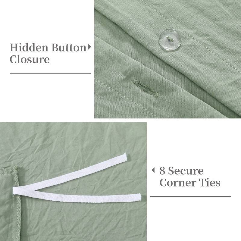 Super Soft 3Pcs Duvet Cover Set, with 1 Duvet Cover with 2 Pillow Shams