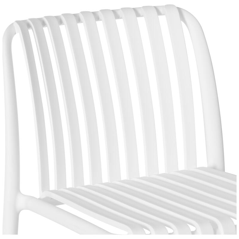 Frond and Form 29.5 Inch Outdoor Bar Stool (Set of 2)