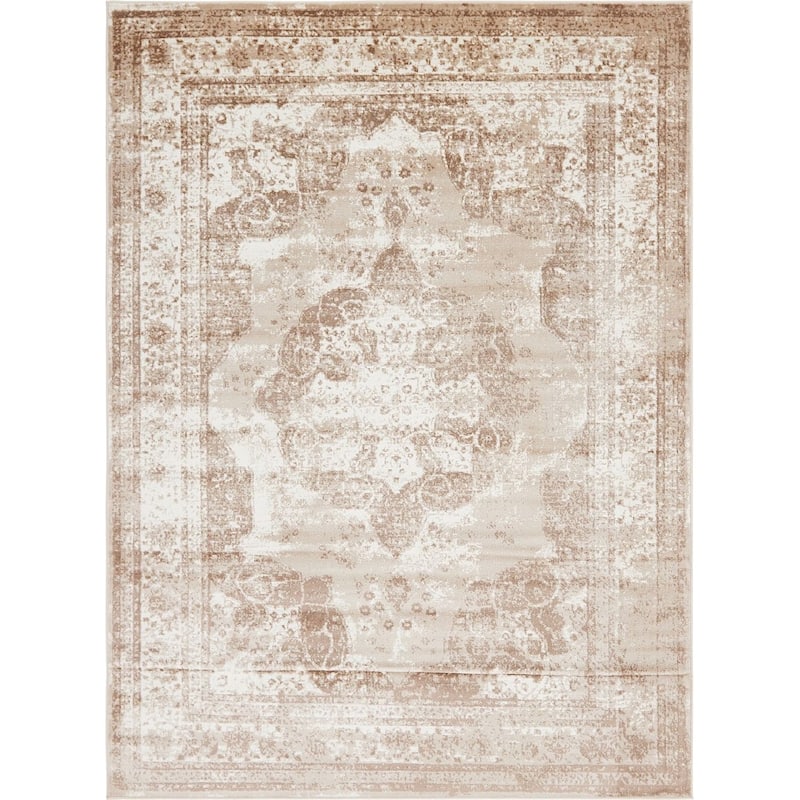 Transitional Fredo Collection Area Rug - 8'x11' - Beige