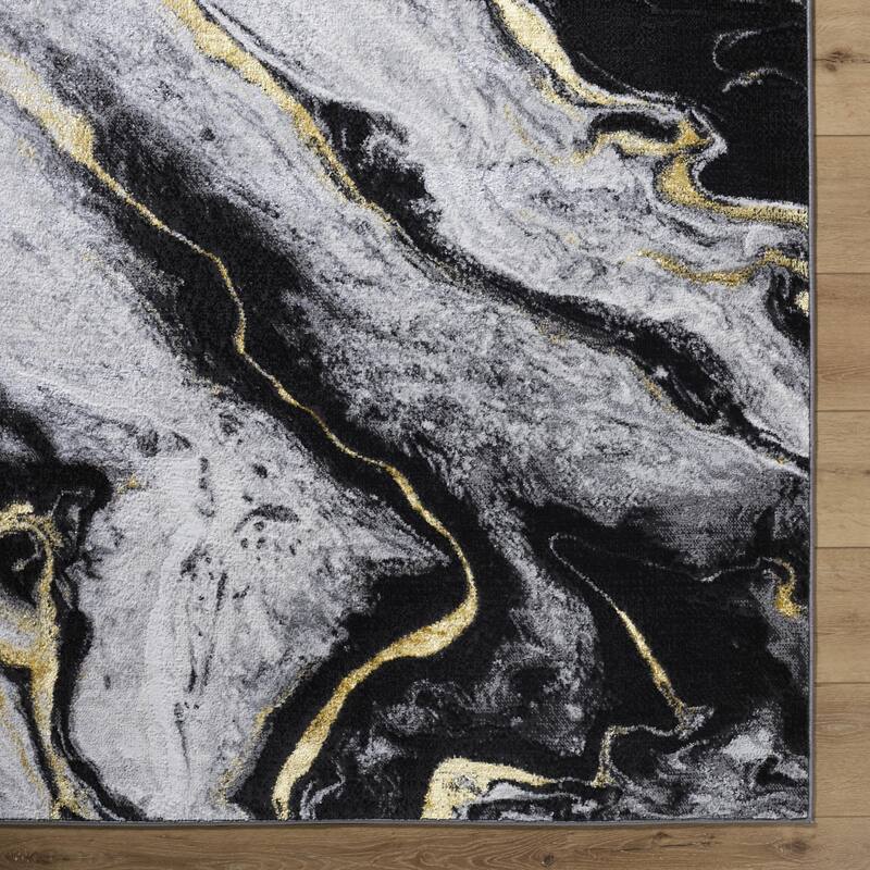 Livabliss Sunrise Modern & Contemporary Abstract Area Rug
