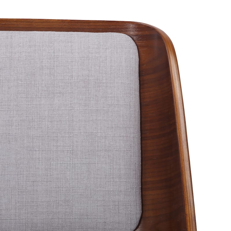 Mid-Century Modern Fabric Side Chair