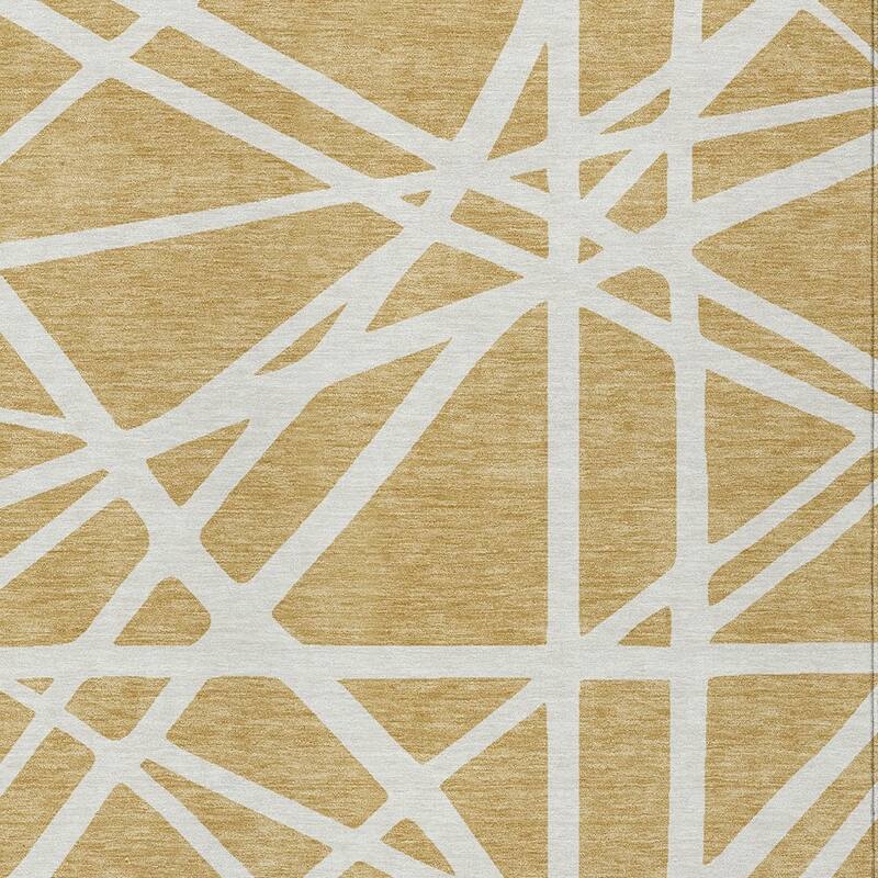 HomeRoots Geometric Transitional Rectangle Outdoor Rug
