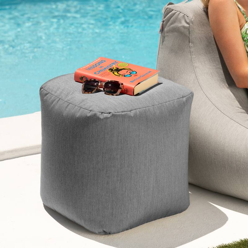 Jaxx Bean Bags Luckie Indoor/Outdoor Patio Ottoman