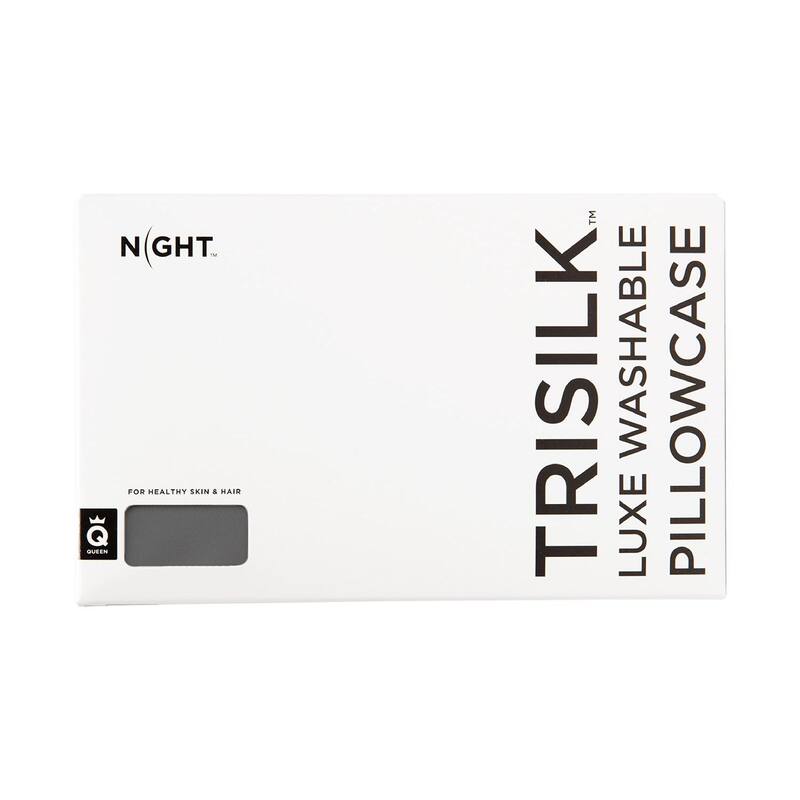 NIGHT Silk Washable Pillowcase - Luxury Mulberry Silk Pillow Covers for Skin and Hair