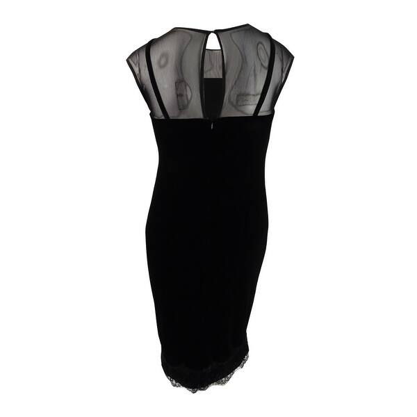 Shop Sl Fashions Women S Fashions Black Velvet Slip Dress 12