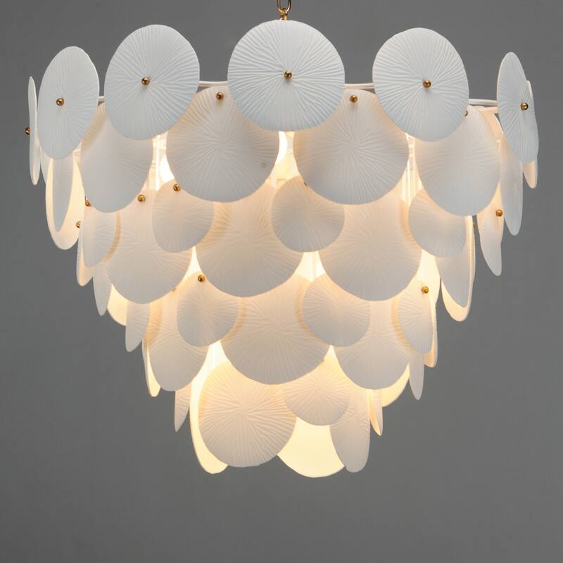 Maxim 12827WT Isla 8 Light 29" Wide Waterfall Chandelier