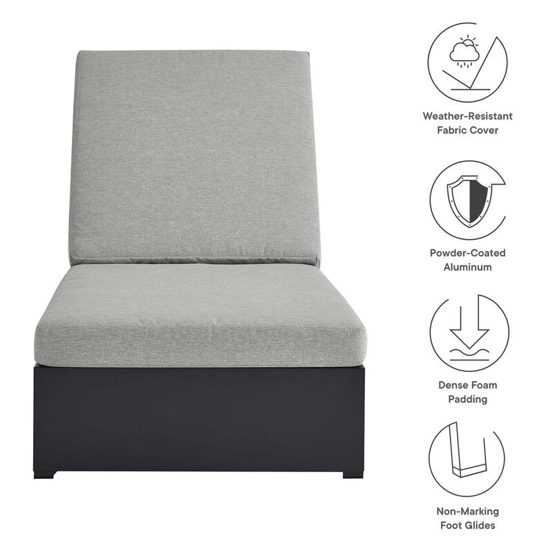 Tahoe Patio Aluminum Chaise Lounge Chair