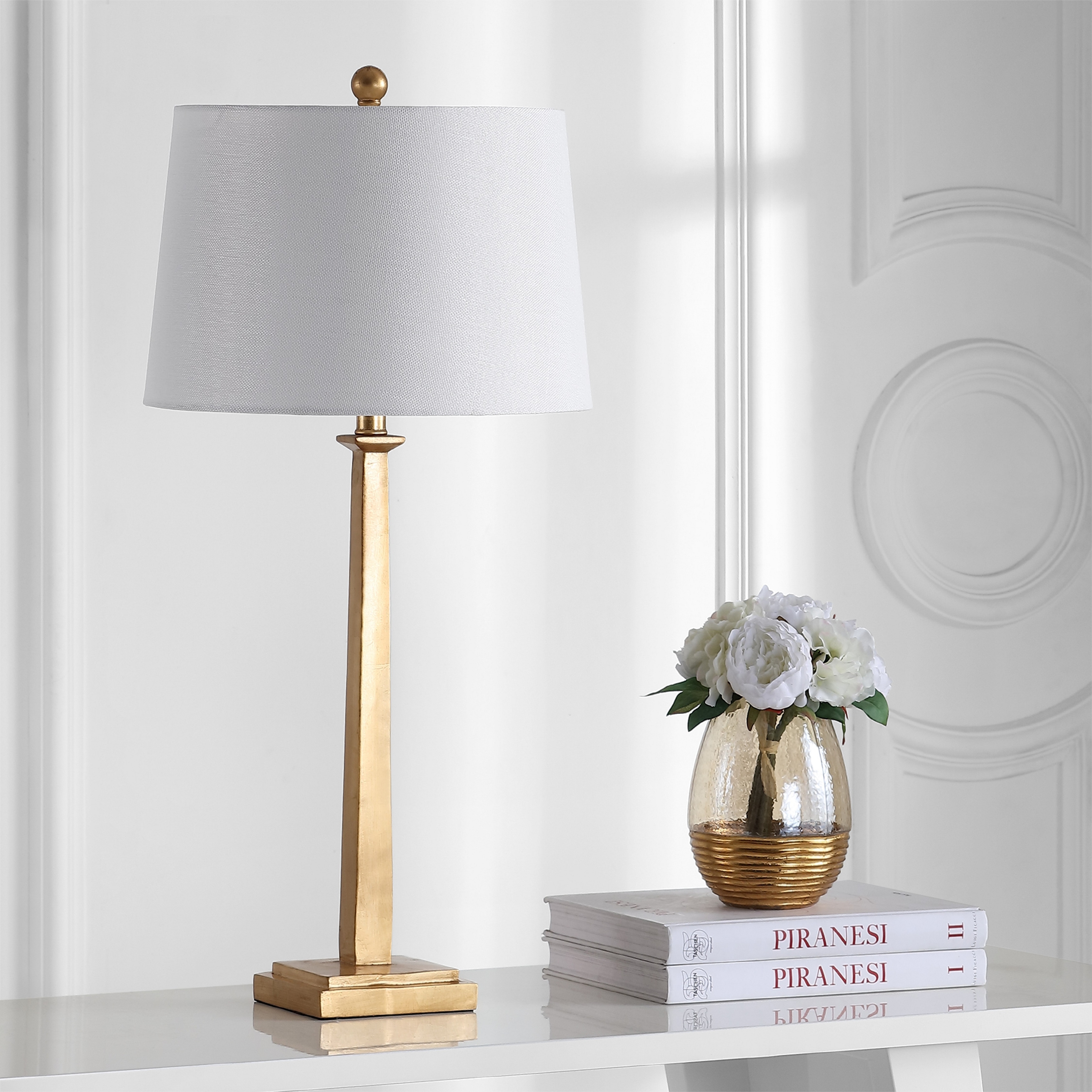 gold lamp set