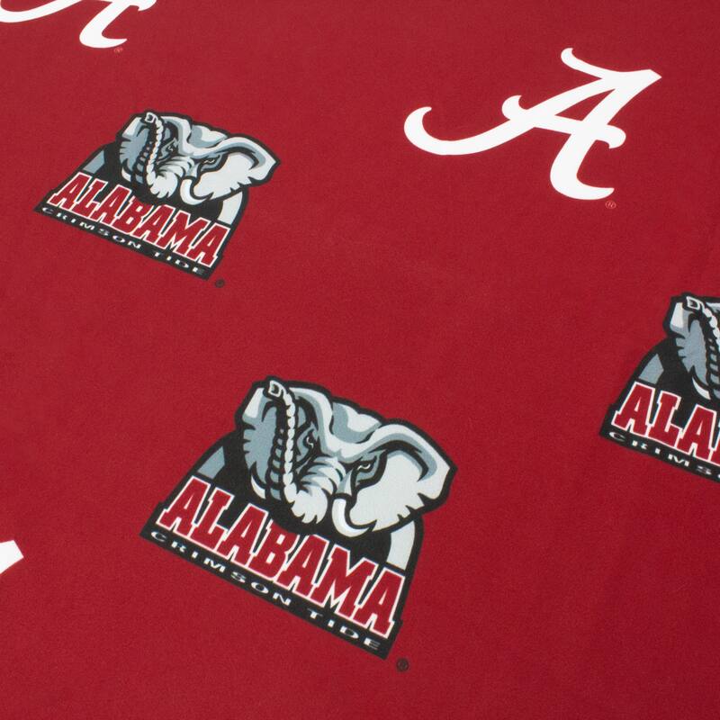 Alabama Crimson Tide Tailgate Fitted Tablecloth, 33" x 33", Card Table