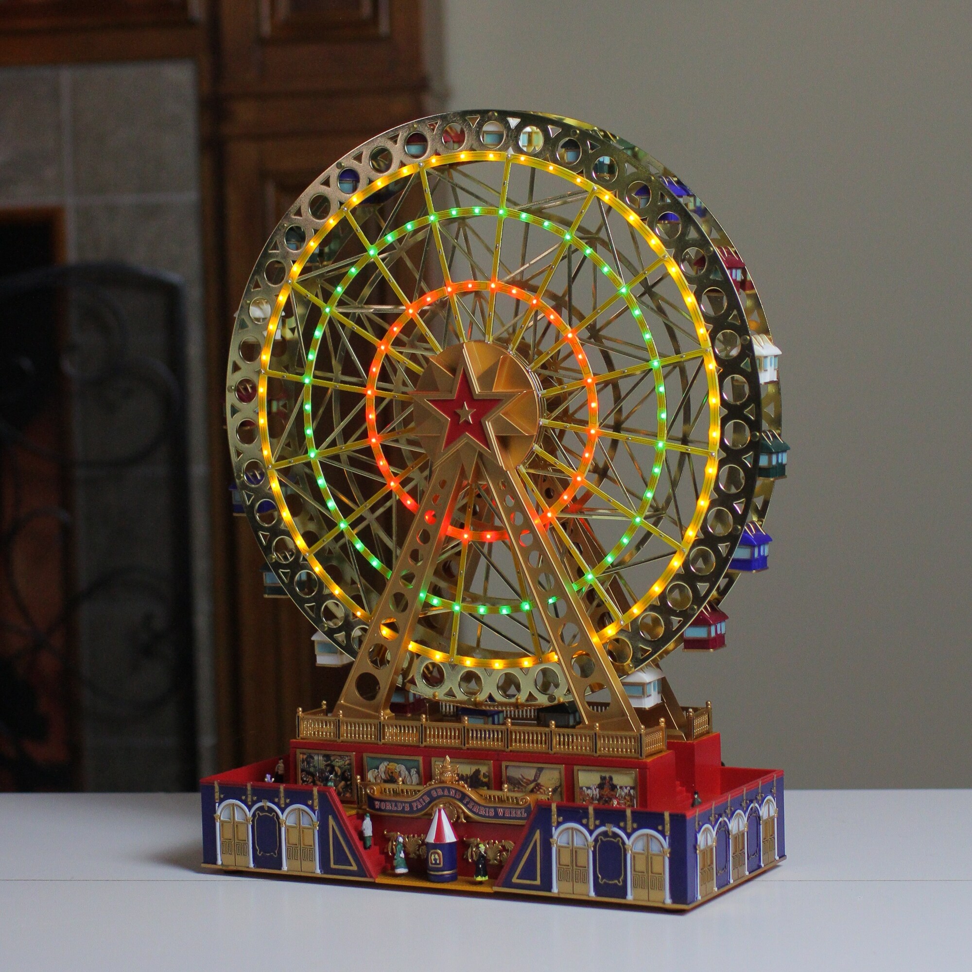 Shop 15 Mr Christmas Animated Musical Led Lighted World S Fair