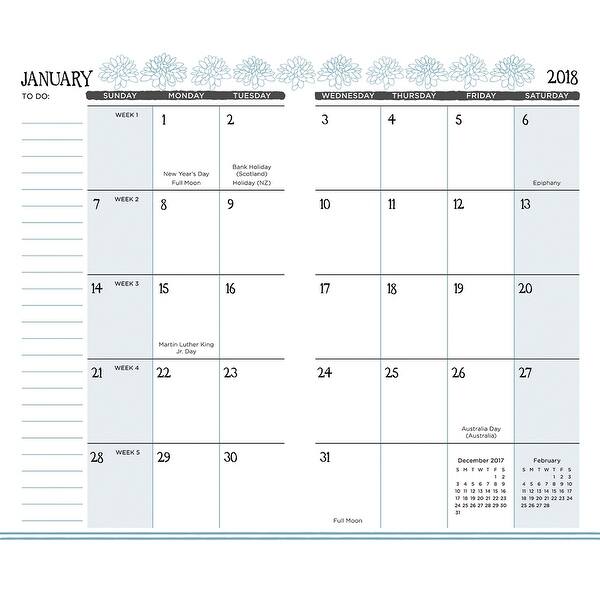 Shop Lisa Weedn Monthly Pocket Planner Fine Art By Acco Brands