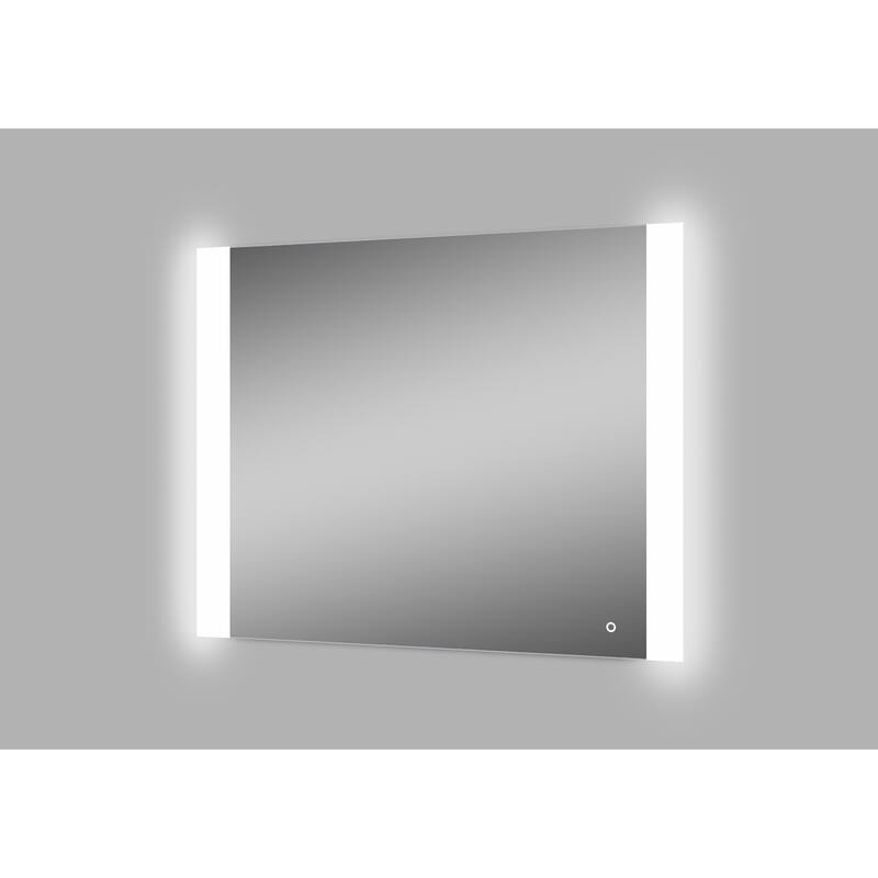 Miseno MM4636LED Athena 46" W x 36" H Rectangular Glass Frameless