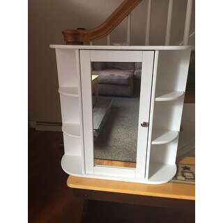 Bathroom Furni Vanity Storage Organizer Mounted Wall Cabinet with Door