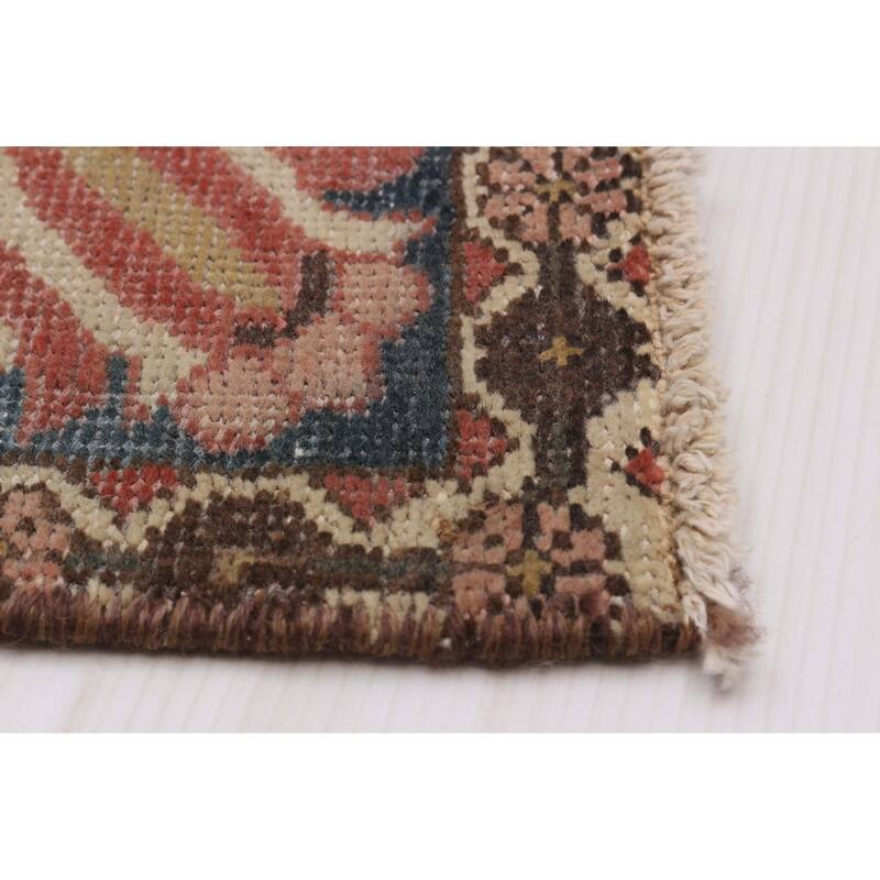 ECARPETGALLERY Hand-knotted Kayseri Vintage Copper Wool Rug - 4'7 x 6'11