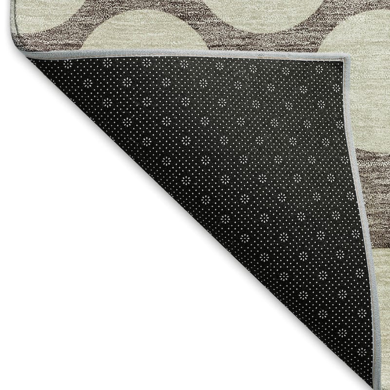 Premium Washable Super Soft Modern Polka Dots Mayfield Rug