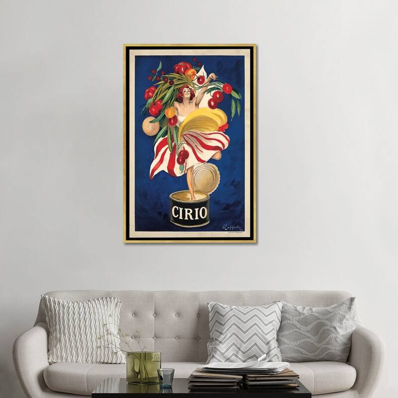 iCanvas "Cirio" by Leonetto Cappiello Framed Canvas Print