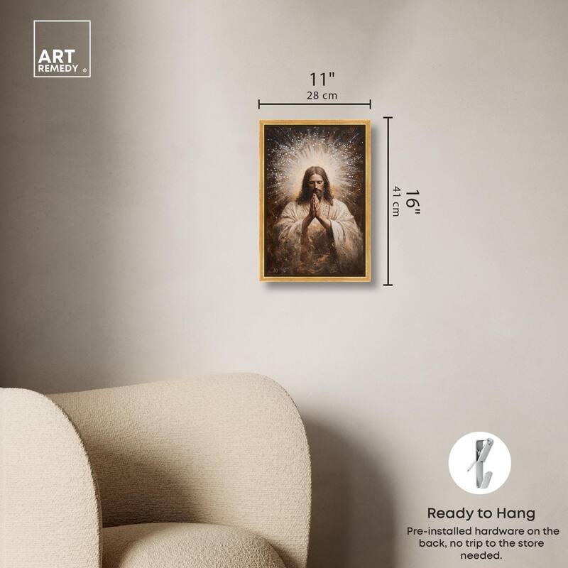 Meditation Manifested Canvas by Art Remedy