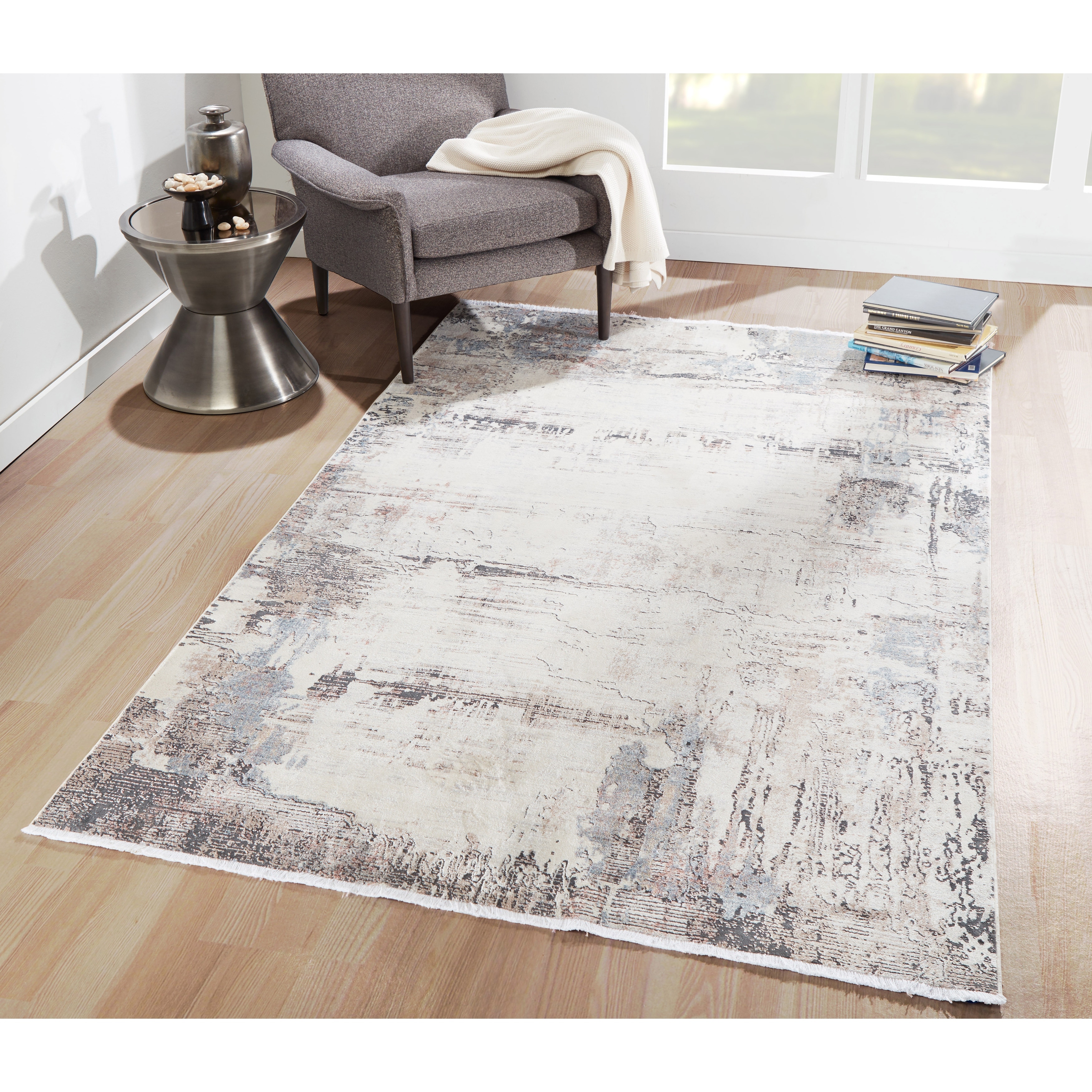 Momeni Bergen Viscose and Polyester Multi Area Rug
