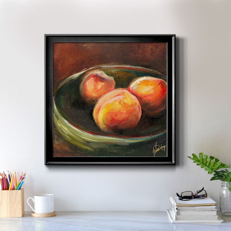 Printed Rustic Fruit II-Premium Framed Canvas - Ready to Hang