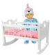 preview thumbnail 3 of 1, Sophia's - 16" Doll - High End Baby Cradle - White