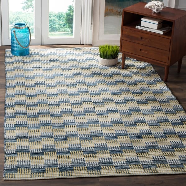 slide 2 of 33, SAFAVIEH Handmade Flatweave Montauk Anneros Casual Cotton Rug