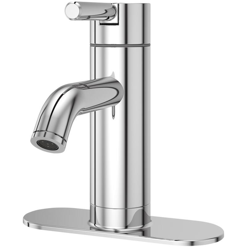 Pfister LG42-NP0 Contempra 1.2 GPM Single Hole Bathroom Faucet with - Brushed Gold