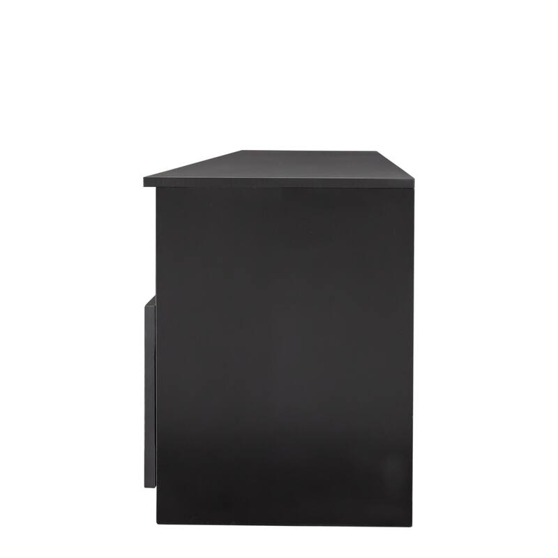 Modern Minimalist 80" TV Cabinet, High-end TV Stand Media Console