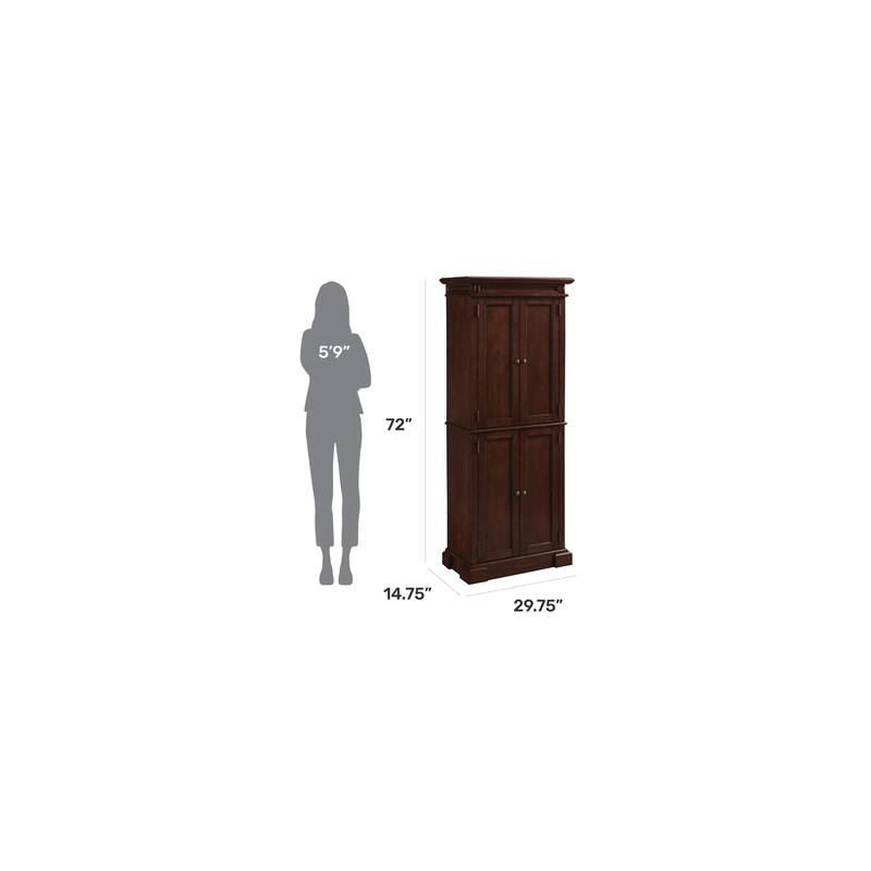 Homestyles Americana Brown Pantry
