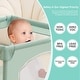 preview thumbnail 6 of 5, Infant 36"x36" 4-Panel Baby Playpen Spacious & Secure Foldable Playard Green