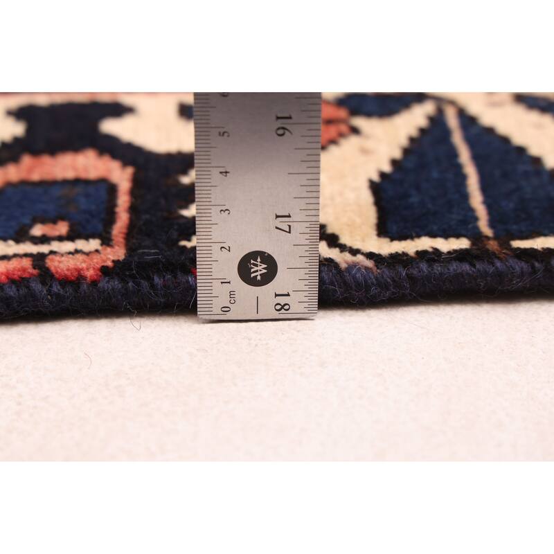 ECARPETGALLERY Hand-knotted Kayseri Vintage Dark Red Wool Rug - 4'10 x 9'8