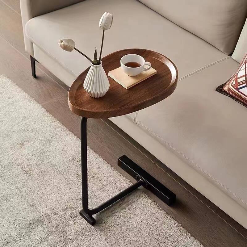 C-shaped Small Side Table for Living room