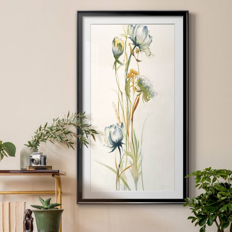 LATE SUMMER WILDFLOWERS I- Premium Gallery Wrapped Print - Ready to Hang