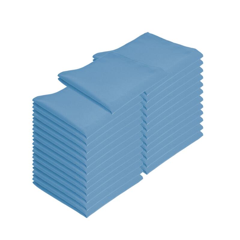 Arkwright Home 20x20 Solid Color Poly Spun Dinner Napkins - Pack of 25