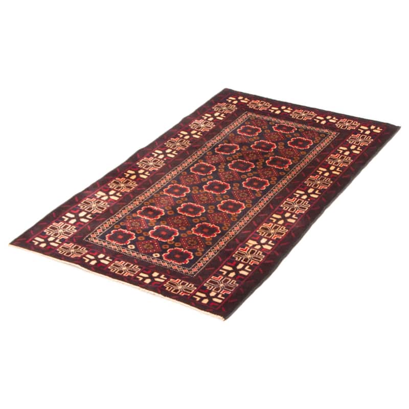 Teimani Black Rug 2'11" x 4'9" - 2'11 x 4'9