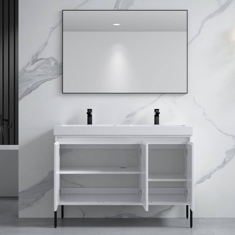 Ripple 48" Bathroom Vanity Kit (Assembly Required)