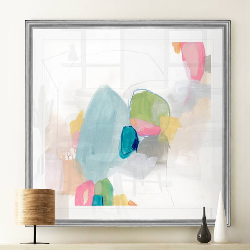 Candy Jacket II -Black Framed Print