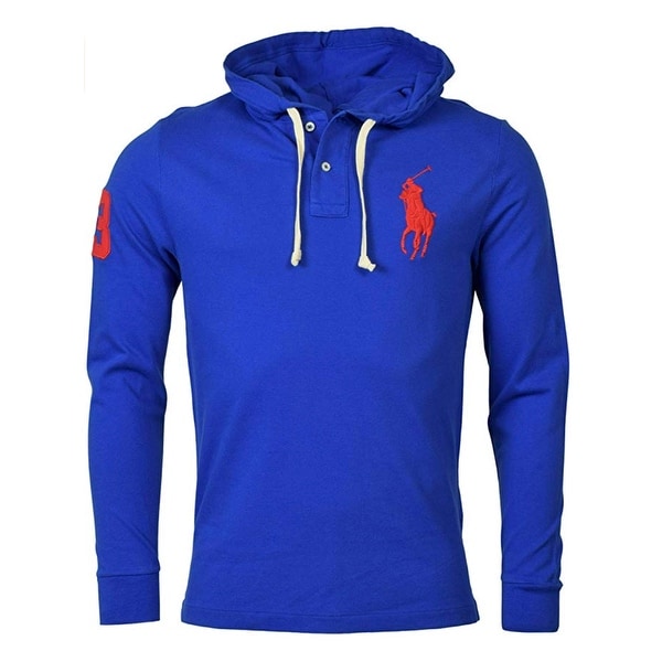 polo big logo hoodie