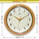 preview thumbnail 135 of 195, Infinity Instruments Round Retro Kitchen Wall Clock by Infinity Instruments