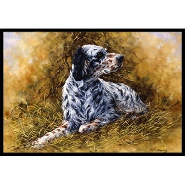 Carolines Treasures HMHE0007JMAT English Setter by Michael Herring Indoor or Outdoor Mat 24 x 36