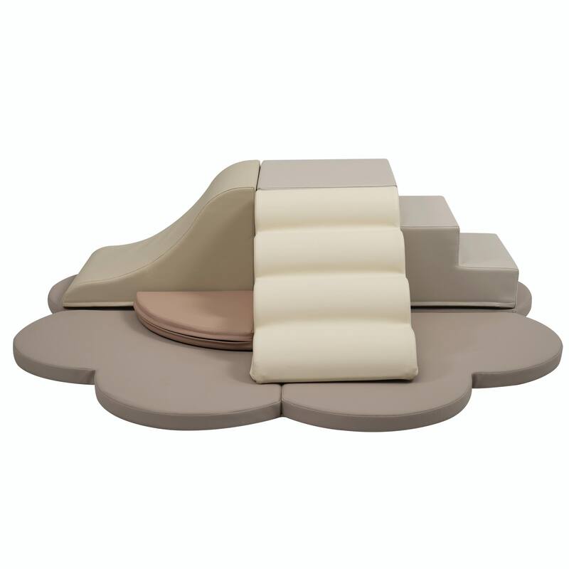 6-Piece Soft Foam Block Play Structures - Climbers for Child Development, Baby Foam Climbing Toys