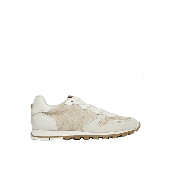 coach leather signature jogger sneakers