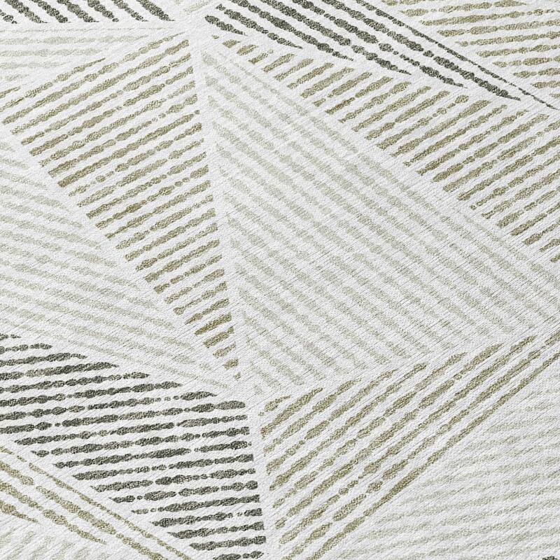 HomeRoots Geometric Transitional Rectangle Outdoor Rug