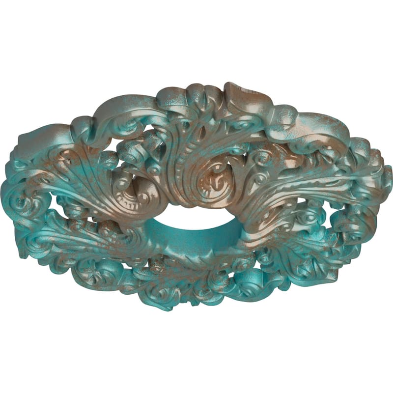 19 5/8"OD x 4 3/4"ID x 1 3/4"P Orrington Ceiling Medallion
