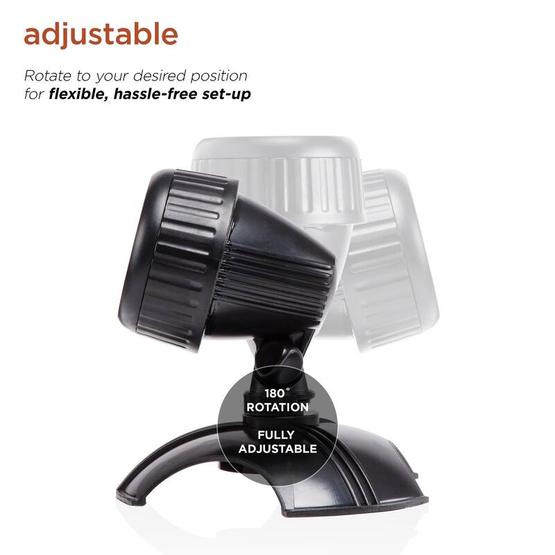 Warm White LED Lights with Stake, Transformer and Photocell (Set of 3)